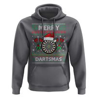 Christmas Dart Player Gift Hoodie Merry Dartsmas - Wonder Print Shop