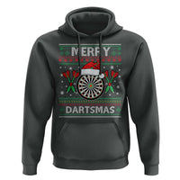 Christmas Dart Player Gift Hoodie Merry Dartsmas - Wonder Print Shop