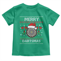 Christmas Dart Player Gift Toddler T Shirt Merry Dartsmas - Wonder Print Shop