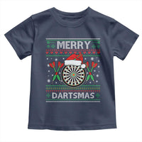 Christmas Dart Player Gift Toddler T Shirt Merry Dartsmas - Wonder Print Shop