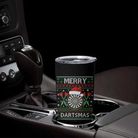 Christmas Dart Player Gift Tumbler Cup Merry Dartsmas - Wonder Print Shop