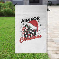 Funny Dart Player Aim For Christmas Garden Flag Gift For Dartist - Wonder Print Shop