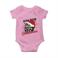 Funny Dart Player Aim For Christmas Baby Onesie Gift For Dartist - Wonder Print Shop