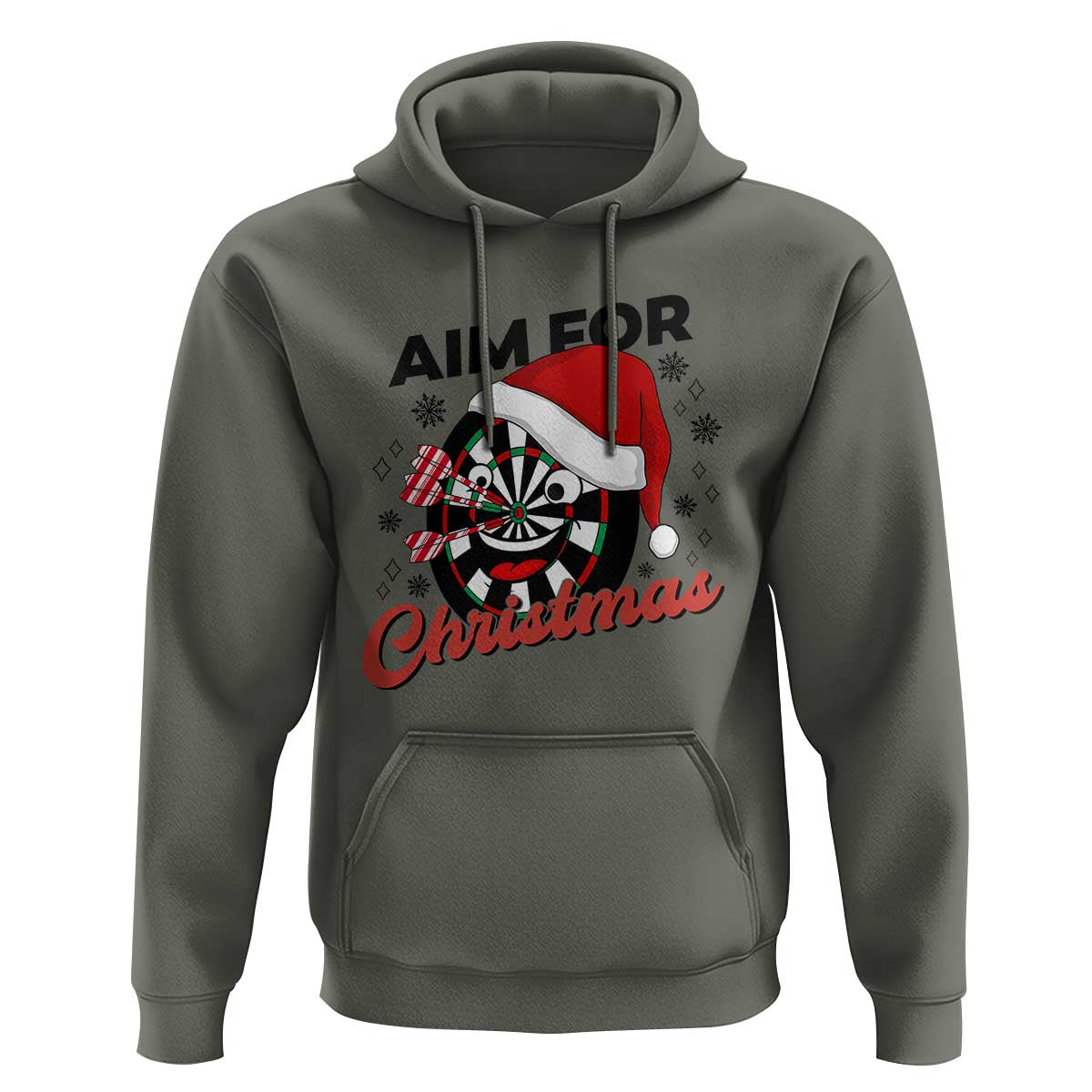 Funny Dart Player Aim For Christmas Hoodie Gift For Dartist - Wonder Print Shop
