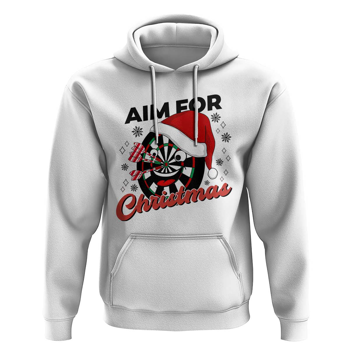 Funny Dart Player Aim For Christmas Hoodie Gift For Dartist - Wonder Print Shop