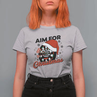 Funny Dart Player Aim For Christmas T Shirt For Women Gift For Dartist - Wonder Print Shop