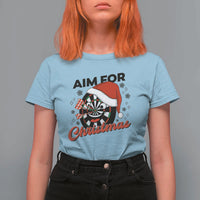 Funny Dart Player Aim For Christmas T Shirt For Women Gift For Dartist - Wonder Print Shop