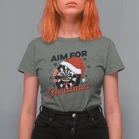 Funny Dart Player Aim For Christmas T Shirt For Women Gift For Dartist - Wonder Print Shop