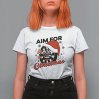 Funny Dart Player Aim For Christmas T Shirt For Women Gift For Dartist - Wonder Print Shop