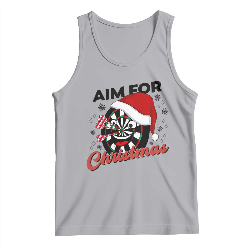 Funny Dart Player Aim For Christmas Tank Top Gift For Dartist - Wonder Print Shop