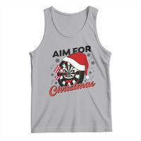 Funny Dart Player Aim For Christmas Tank Top Gift For Dartist - Wonder Print Shop
