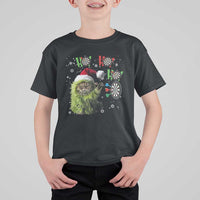 Funny Cat Throwing Dart Ho Ho Ho T Shirt For Kid Christmas Gift For Dart Player - Wonder Print Shop