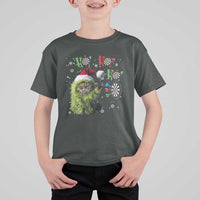 Funny Cat Throwing Dart Ho Ho Ho T Shirt For Kid Christmas Gift For Dart Player - Wonder Print Shop