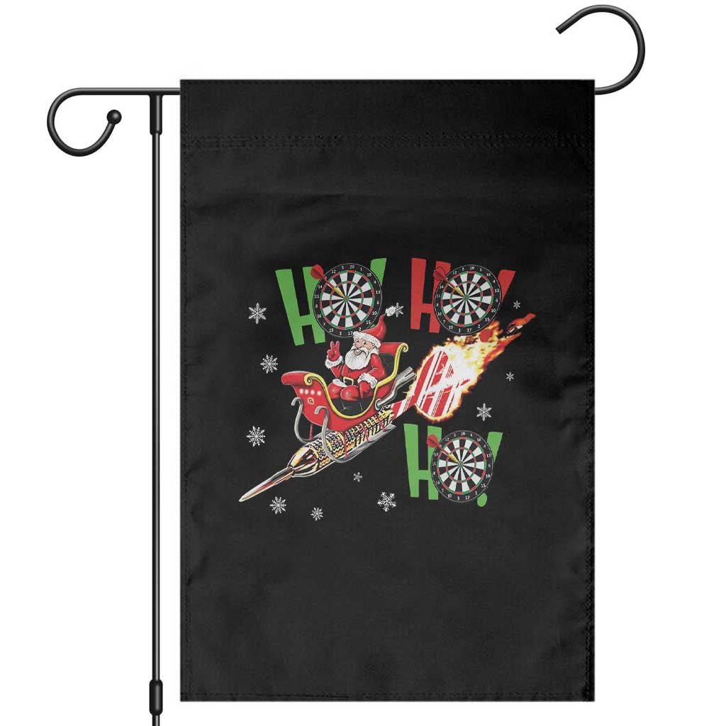 Christmas Dart Game Garden Flag Funny Ho Ho Ho Dart Player Holiday Gift - Wonder Print Shop