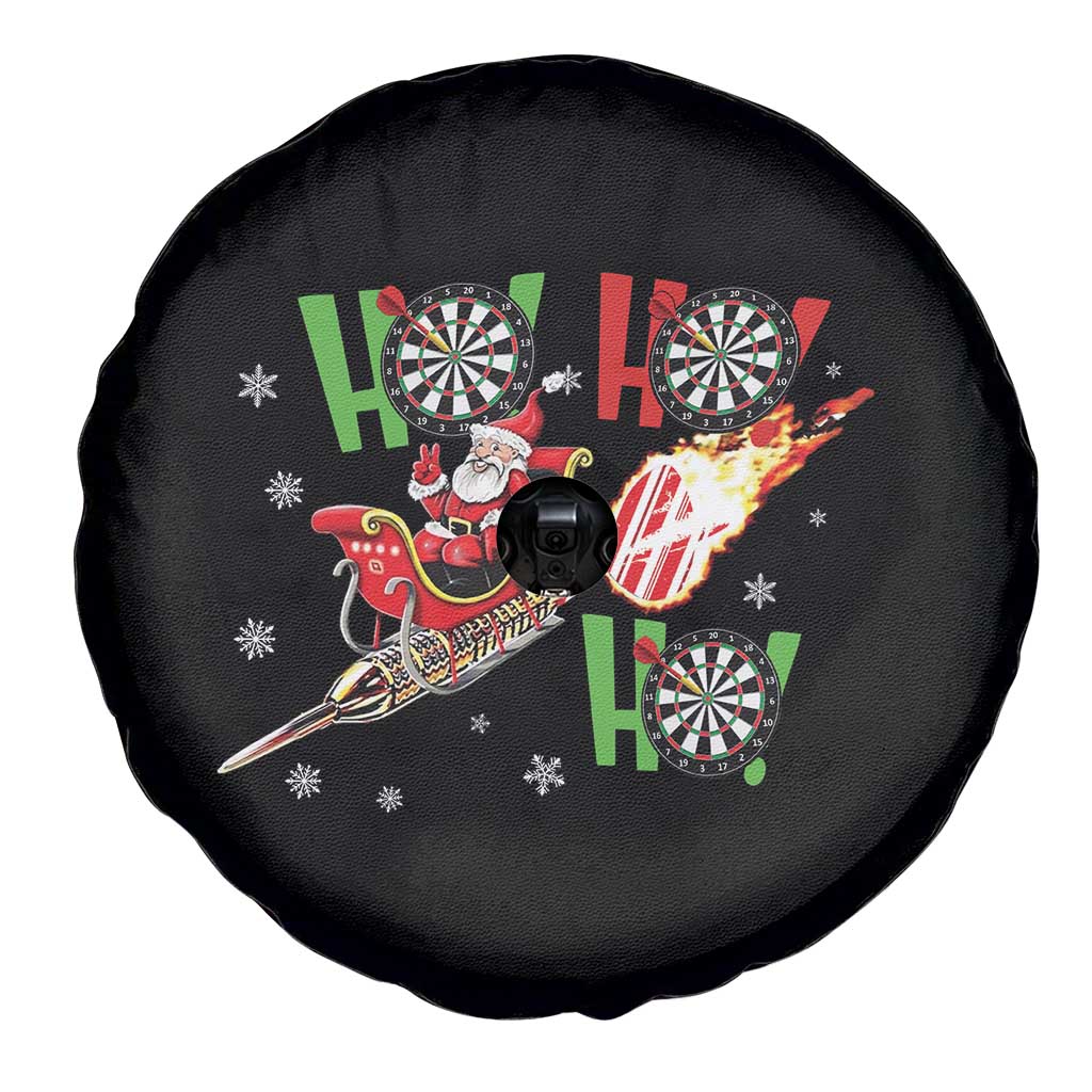 Christmas Dart Game Spare Tire Cover Funny Ho Ho Ho Dart Player Holiday Gift - Wonder Print Shop
