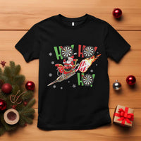 Christmas Dart Game T Shirt Funny Ho Ho Ho Dart Player Holiday Gift - Wonder Print Shop