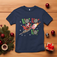 Christmas Dart Game T Shirt Funny Ho Ho Ho Dart Player Holiday Gift - Wonder Print Shop
