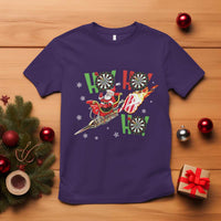 Christmas Dart Game T Shirt Funny Ho Ho Ho Dart Player Holiday Gift - Wonder Print Shop