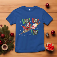 Christmas Dart Game T Shirt Funny Ho Ho Ho Dart Player Holiday Gift - Wonder Print Shop