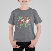 Christmas Dart Game T Shirt For Kid Funny Ho Ho Ho Dart Player Holiday Gift - Wonder Print Shop