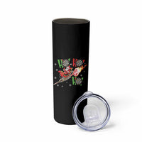 Christmas Dart Game Skinny Tumbler Funny Ho Ho Ho Dart Player Holiday Gift - Wonder Print Shop