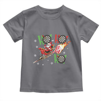Christmas Dart Game Toddler T Shirt Funny Ho Ho Ho Dart Player Holiday Gift - Wonder Print Shop