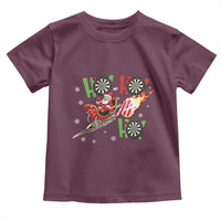 Christmas Dart Game Toddler T Shirt Funny Ho Ho Ho Dart Player Holiday Gift - Wonder Print Shop