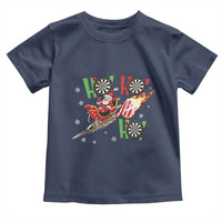 Christmas Dart Game Toddler T Shirt Funny Ho Ho Ho Dart Player Holiday Gift - Wonder Print Shop