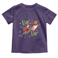 Christmas Dart Game Toddler T Shirt Funny Ho Ho Ho Dart Player Holiday Gift - Wonder Print Shop