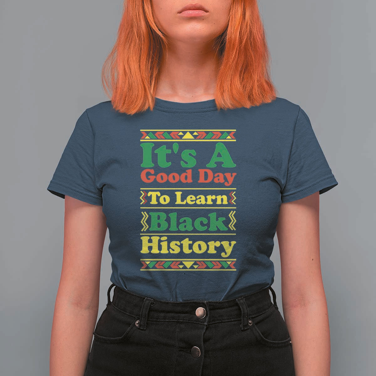 It Is A Good Day To Learn Black History T Shirt For Women African American Pride Teacher Gift - Wonder Print Shop