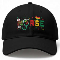 Proud Black Nurse Baseball Cap Black History Month Gift
