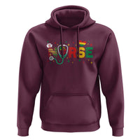 Proud Black Nurse Hoodie Black History Month Gift - Wonder Print Shop