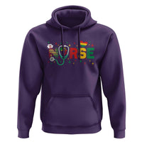 Proud Black Nurse Hoodie Black History Month Gift - Wonder Print Shop