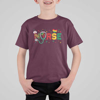 Proud Black Nurse T Shirt For Kid Black History Month Gift - Wonder Print Shop