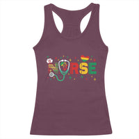 Proud Black Nurse Racerback Tank Top Black History Month Gift - Wonder Print Shop