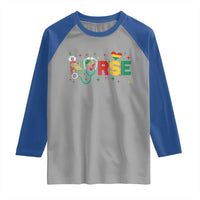 Proud Black Nurse Raglan Shirt Black History Month Gift - Wonder Print Shop