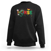 Proud Black Nurse Sweatshirt Black History Month Gift - Wonder Print Shop