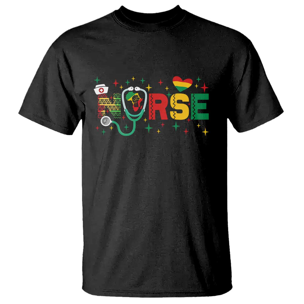 Proud Black Nurse T Shirt Black History Month Gift - Wonder Print Shop