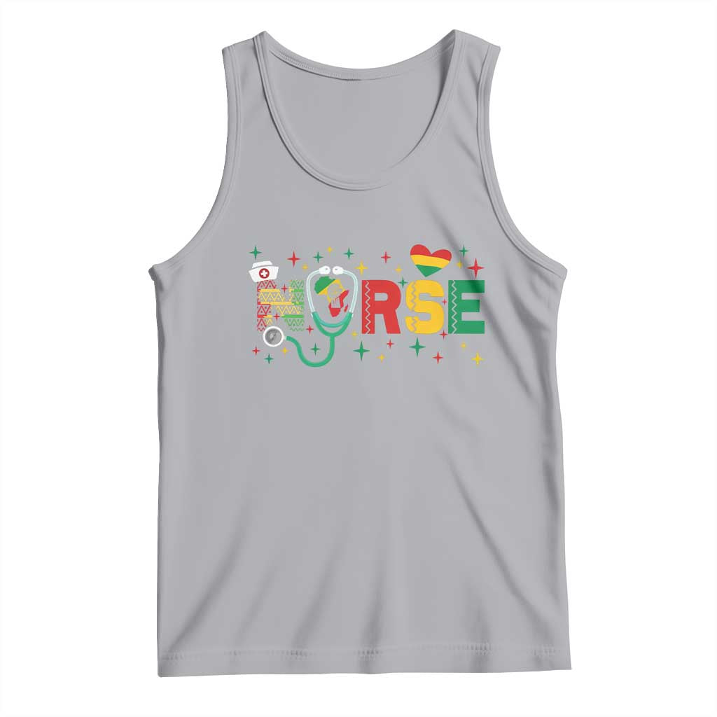 Proud Black Nurse Tank Top Black History Month Gift - Wonder Print Shop