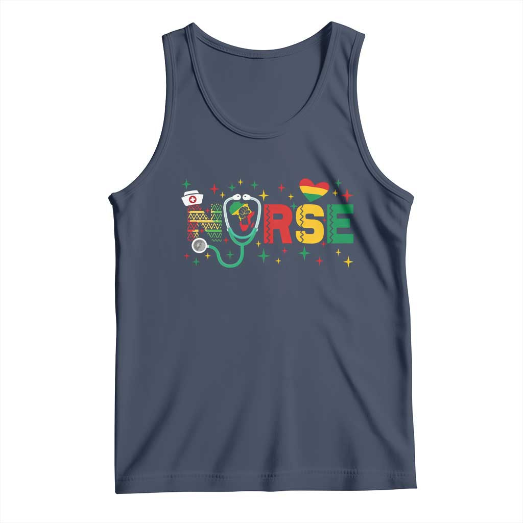 Proud Black Nurse Tank Top Black History Month Gift - Wonder Print Shop