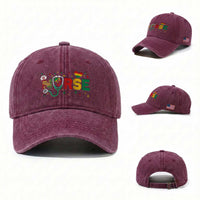 Proud Black Nurse Washed Cotton Baseball Cap Black History Month Gift