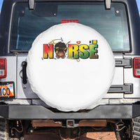 Proud Black Nurse Spare Tire Cover Black History Month Healthcare Gift - Wonder Print Shop