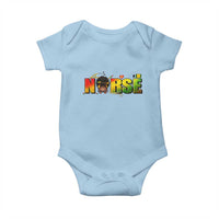 Proud Black Nurse Baby Onesie Black History Month Healthcare Gift - Wonder Print Shop