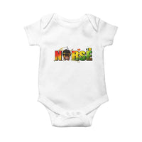 Proud Black Nurse Baby Onesie Black History Month Healthcare Gift - Wonder Print Shop