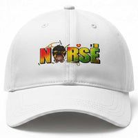 Proud Black Nurse Baseball Cap Black History Month Healthcare Gift