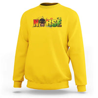 Proud Black Nurse Sweatshirt Black History Month Healthcare Gift - Wonder Print Shop