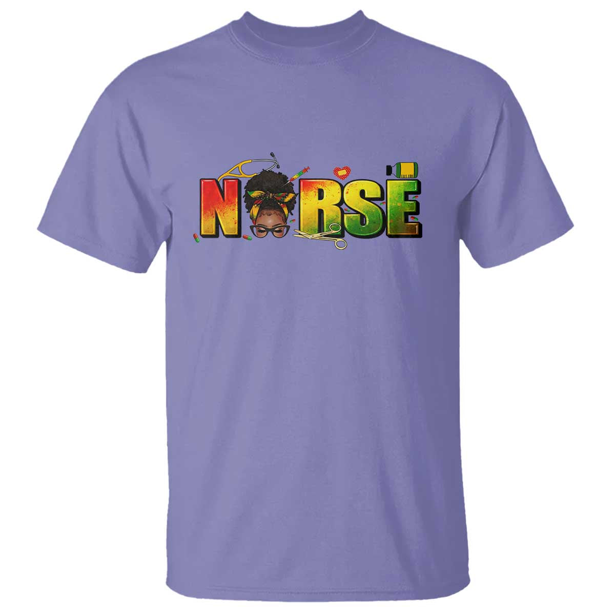Proud Black Nurse T Shirt Black History Month Healthcare Gift - Wonder Print Shop