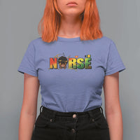 Proud Black Nurse T Shirt For Women Black History Month Healthcare Gift - Wonder Print Shop