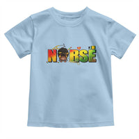 Proud Black Nurse Toddler T Shirt Black History Month Healthcare Gift - Wonder Print Shop
