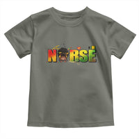 Proud Black Nurse Toddler T Shirt Black History Month Healthcare Gift - Wonder Print Shop